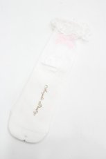 画像2: Angelic Pretty / Charming Heartクルー丈ソックス  白 I-26-06-05-119-AP-ZA-SA-ZI (2)