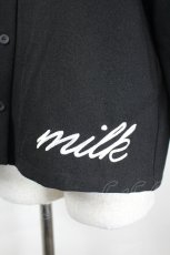 画像3: MILK / Girlsフリルブラウス  黒 I-26-06-05-013-ML-BL-SA-ZI (3)