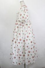 画像2: Maison de minette / La Fraise de Minette Dress（ラフレーズ ド ミネット ドレス）  アイボリー I-26-06-06-046-LO-OP-TE-ZI (2)
