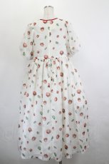 画像3: Maison de minette / La Fraise de Minette Dress（ラフレーズ ド ミネット ドレス）  アイボリー I-26-06-06-046-LO-OP-TE-ZI (3)