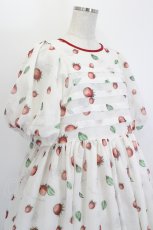 画像4: Maison de minette / La Fraise de Minette Dress（ラフレーズ ド ミネット ドレス）  アイボリー I-26-06-06-046-LO-OP-TE-ZI (4)