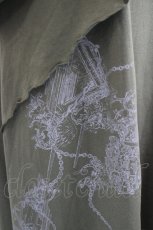 画像6: Ozz Croce / メッシュ切替半袖ワンピース  グリーンＸ黒 I-26-06-06-058-OO-OP-SA-ZI (6)