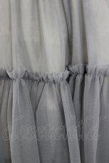 画像5: Candy Stripper / ETOILE TIERED HARNESS TULLE SKIRT  グレー I-26-06-06-070-PU-SK-TE-ZI (5)