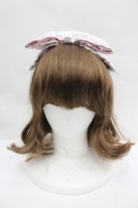 画像2: MOMOKO HOUSE / ローズレースヘッドドレスクリップ   I-26-06-06-095-LO-AC-TE-ZI (2)