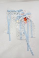 画像1: BABY,THE STARS SHINE BRIGHT / Eleonoreリボンクリップ  サックス I-26-06-06-104-BA-AC-TE-ZI (1)