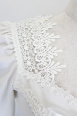 画像5: MR corset / マトンスリーブレースアップトップス  白 I-26-06-06-012-GO-TO-SA-ZI (5)