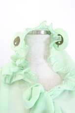 画像4: To Alice / カエルさんハンドカバー付きパーカー  グリーン I-26-06-08-044-LO-TO-TE-ZI (4)