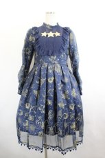 画像1: Angelic Pretty / Astrologyワンピース  ネイビー I-26-06-08-047-AP-OP-SA-ZI (1)
