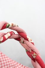 画像4: PINK HOUSE / 花×チェック柄ミニバッグ   I-26-06-08-113-LO-AC-TE-ZI (4)