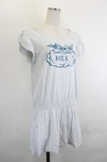 画像3: MILK / GEMINI ワンピース  サックス×インクブルー I-26-06-08-021-ML-TO-TE-ZI (3)