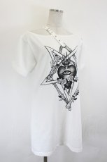 画像3: REFLEM / アームウォーマー付きカットソー  白Ｘ黒 I-26-06-11-037-PU-TO-SA-ZI (3)