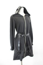 画像3: REFLEM / ロングZIPフーディーパーカー  黒 I-26-06-11-038-PU-TO-SA-ZI (3)