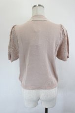 画像2: hudson honey / エリツキケーブルニットプルオーバー L 中桃 I-26-06-11-040-LO-TO-TE-ZI (2)