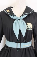 画像2: 天羽川 / 初音ミクコラボ制服コーデ L 黒Ｘ青 I-26-06-11-057-LO-OP-SA-ZI (2)