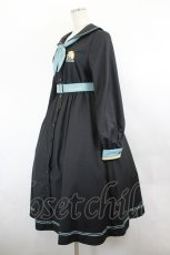 画像6: 天羽川 / 初音ミクコラボ制服コーデ L 黒Ｘ青 I-26-06-11-057-LO-OP-SA-ZI (6)
