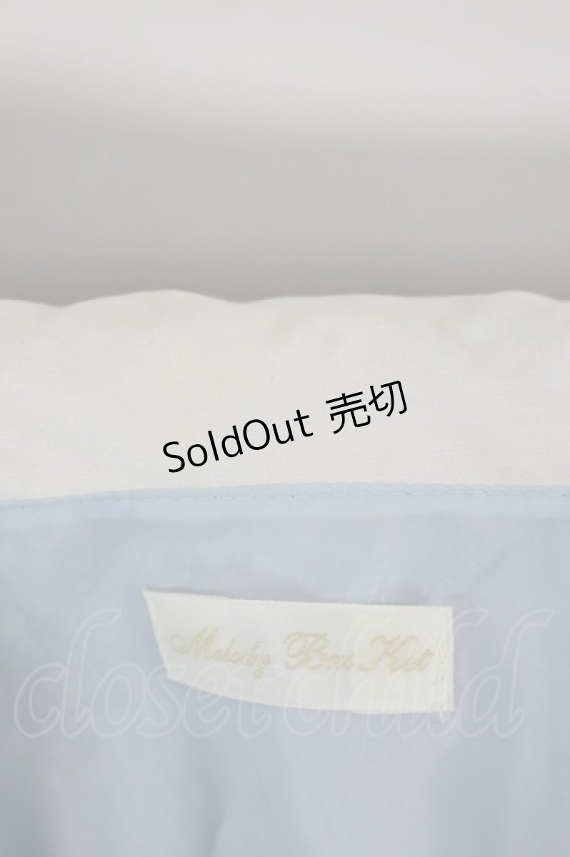 画像5: Melody BasKet / Pure bouquetワンピース M サックス I-26-06-11-060-LO-OP-SA-ZI (5)
