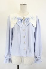 画像1: Amavel / Magical Sweet Angel ブラウス  サックス I-26-06-11-009-CA-BL-SA-ZI (1)