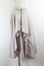 画像1: axes femme / フロントジップイレヘムスカート  ピンク I-26-06-11-108-AX-TO-SA-ZI (1)