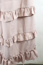画像2: melume / TT*MAKIナシジフリルスカート M 中桃 I-26-06-11-113-LO-SK-TE-ZI (2)