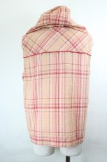 画像2: PINK HOUSE / マドラスチェックフード付きジップアップトップス  ピンクチェック I-26-06-12-030-LO-TO-SA-ZI (2)
