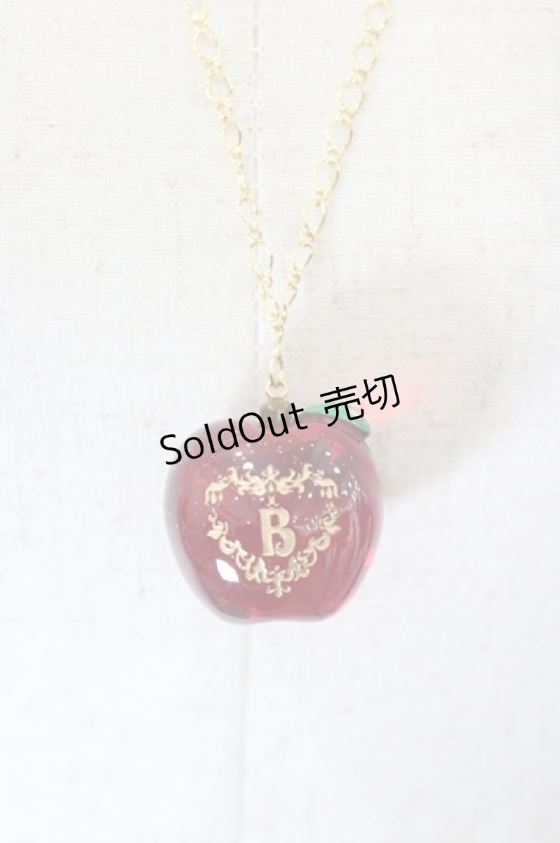 画像1: BABY,THE STARS SHINE BRIGHT / Pomme rougeネックレス  赤 I-26-06-12-090-BA-AC-SA-ZI (1)