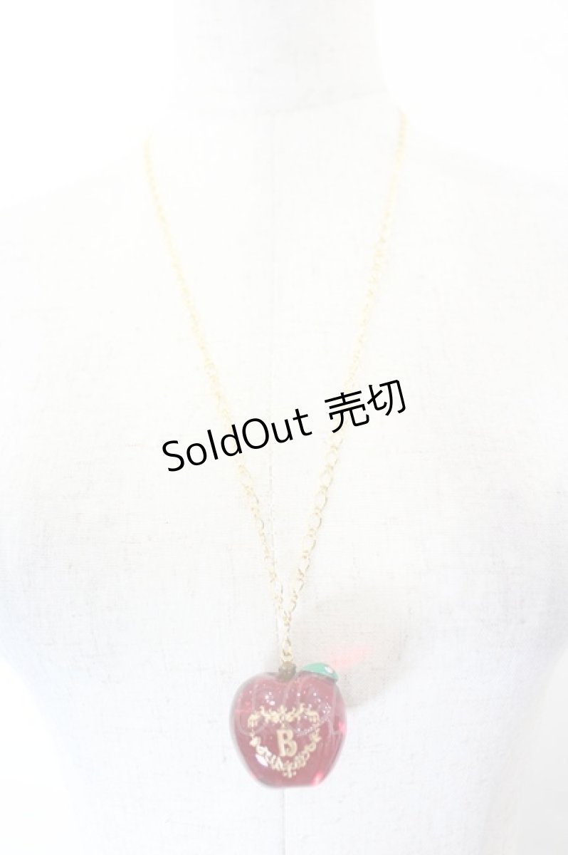 画像2: BABY,THE STARS SHINE BRIGHT / Pomme rougeネックレス  赤 I-26-06-12-090-BA-AC-SA-ZI (2)