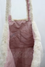 画像3: Shirley Temple / リボンファーハンドバッグ  アイボリー I-26-06-12-095-ET-BG-SA-ZI (3)