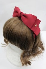 画像3: Innocent World / トリプルリボンのブレードカチューシャ  ボルドー I-26-06-12-098-IW-AC-SA-ZI (3)