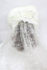 画像2: BABY,THE STARS SHINE BRIGHT / Lady Victorian Laceボンネット  アイボリー I-26-06-12-102-BA-AC-SA-ZI (2)