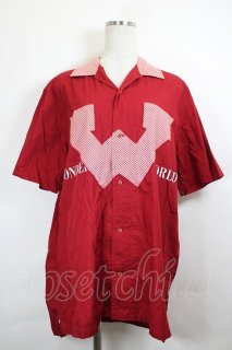 ワンダフルワールド フード付きモチーフニット　ピンク WONDERFUL WORLD 中古・古着通販｜ロマンティック系多数【Closet Child