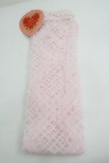 画像1: BABY,THE STARS SHINE BRIGHT / レーシィレースアップソックス  ピンク I-26-06-12-116-BA-ZA-SA-ZI (1)