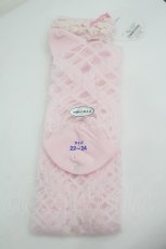 画像2: BABY,THE STARS SHINE BRIGHT / レーシィレースアップソックス  ピンク I-26-06-12-116-BA-ZA-SA-ZI (2)