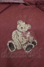 画像3: KETTY / テディベア刺繍フードカットソー  ブラウン I-26-06-12-015-LO-TO-SA-ZI (3)