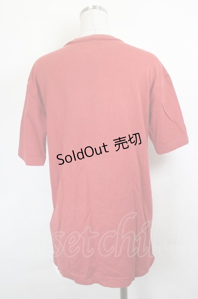 画像2: PINK HOUSE / パッチワークワッペン半袖カットソー L 赤 I-26-06-12-020-LO-TO-SA-ZI (2)