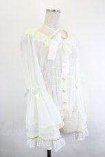 画像3: BABY,THE STARS SHINE BRIGHT / Bichon Cirque姫袖ブラウス  白 I-26-06-14-036-BA-BL-TE-ZI (3)