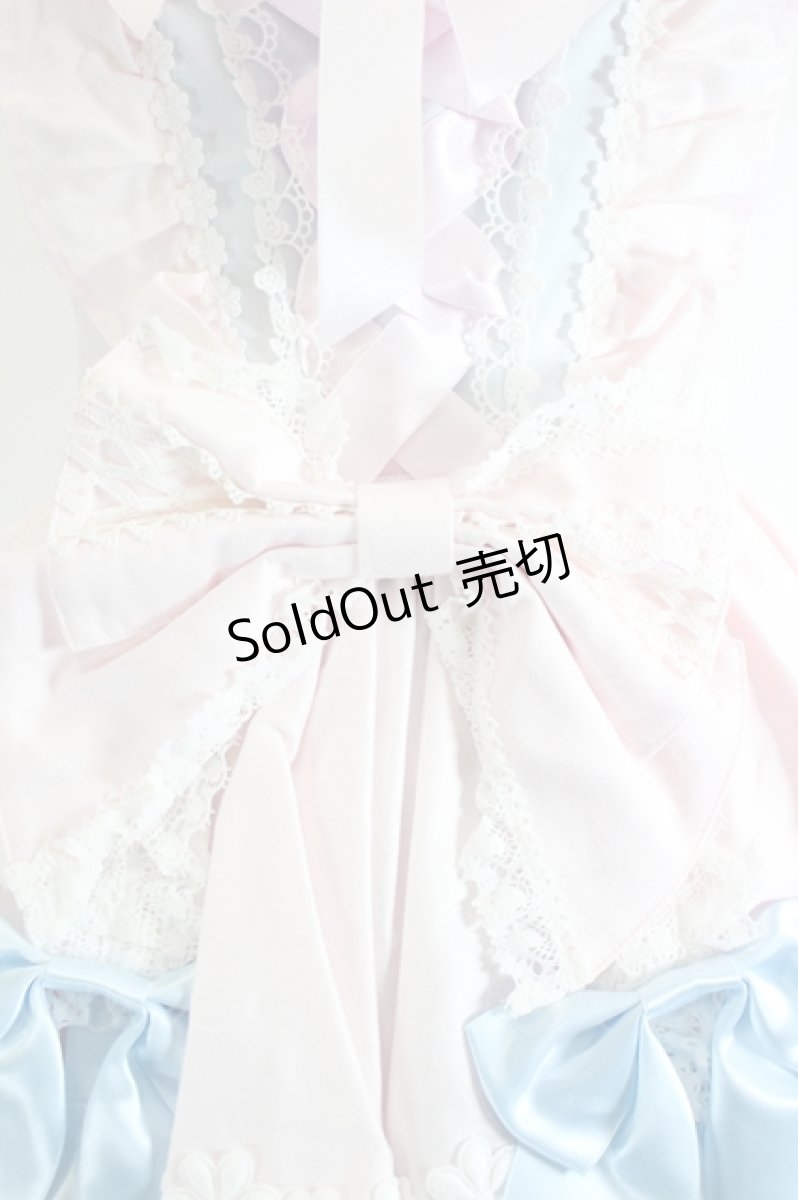 画像6: BABY,THE STARS SHINE BRIGHT / ふわふわFlower balloonジャンパースカート  ピンク×サックス I-26-06-14-047-BA-OP-TE-ZI (6)