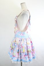 画像2: Angelic Pretty / Ice Cream Parlorサロペット  ピンク×サックス I-26-06-14-048-AP-OP-TE-ZI (2)
