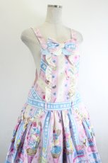 画像4: Angelic Pretty / Ice Cream Parlorサロペット  ピンク×サックス I-26-06-14-048-AP-OP-TE-ZI (4)