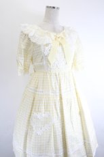 画像4: BABY,THE STARS SHINE BRIGHT / マーガレットのpresage heartyワンピース  イエロー I-26-06-14-049-BA-OP-TE-ZI (4)