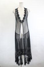 画像1: axes femme / 袖刺繍レースジレ   I-26-06-14-062-AX-TO-SA-ZI (1)