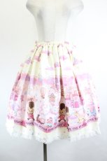 画像1: BABY,THE STARS SHINE BRIGHT / Toy's Fluffy Dream柄スカート  アイボリー I-26-06-14-065-BA-SK-TE-ZI (1)