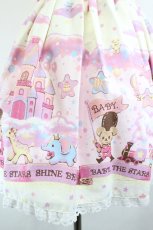 画像4: BABY,THE STARS SHINE BRIGHT / Toy's Fluffy Dream柄スカート  アイボリー I-26-06-14-065-BA-SK-TE-ZI (4)