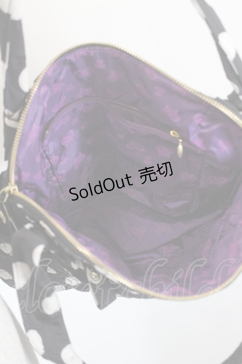画像3: ANNA SUI / ドットバッグ   I-26-06-14-108-PU-BG-SA-ZI (3)