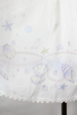 画像3: Secret Honey / マリン柄シフォンスカート  白 I-26-06-16-094-CA-SK-SA-ZI (3)