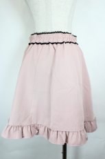 画像2: Dear My Love / ビジューフリルスカート M ピンクＸ黒 I-26-06-16-097-LO-SK-SA-ZI (2)