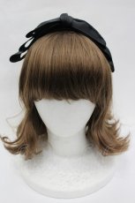 画像2: m petit by misako / NINA'S コラボカチューシャ  黒 I-26-06-16-108-LO-AC-SA-ZI (2)