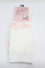 画像1: m petit by misako / AMOVKレースアップR  中白 I-26-06-16-126-LO-ZA-SA-ZI (1)