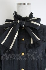 画像3: Angelic Pretty / シンプルラインボウタイブラウス  黒 I-26-06-18-007-AP-BL-TE-ZI (3)