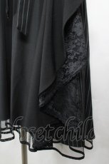 画像3: axes femme / ラッフルフリルイレヘムスカート  黒 I-26-06-18-072-AX-SK-SA-ZI (3)