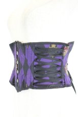 画像2: ATELIER PIERROT / Diamond Circus Corset  パープル I-26-06-18-096-EL-SK-TE-ZI (2)